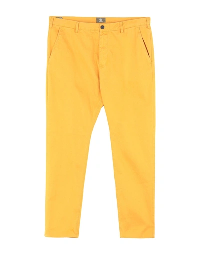 Shop Timberland Casual Pants In Ocher