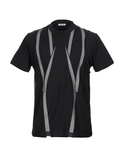 Shop Bikkembergs Man T-shirt Black Size M Cotton, Elastane, Polyamide