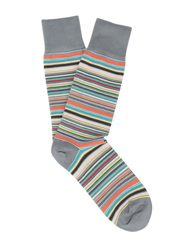 Shop Paul Smith Short Socks In Grey