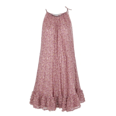 Shop Stella Mccartney Floral-print Silk Chiffon Dress