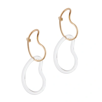 Shop Annika Inez Glass Hoop Earrings