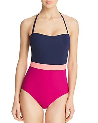 Shop Flagpole Rita One Piece Swimsuit In North Navy Multi