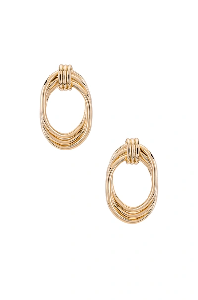 Shop 8 Other Reasons Wrapped Hoops In Gold