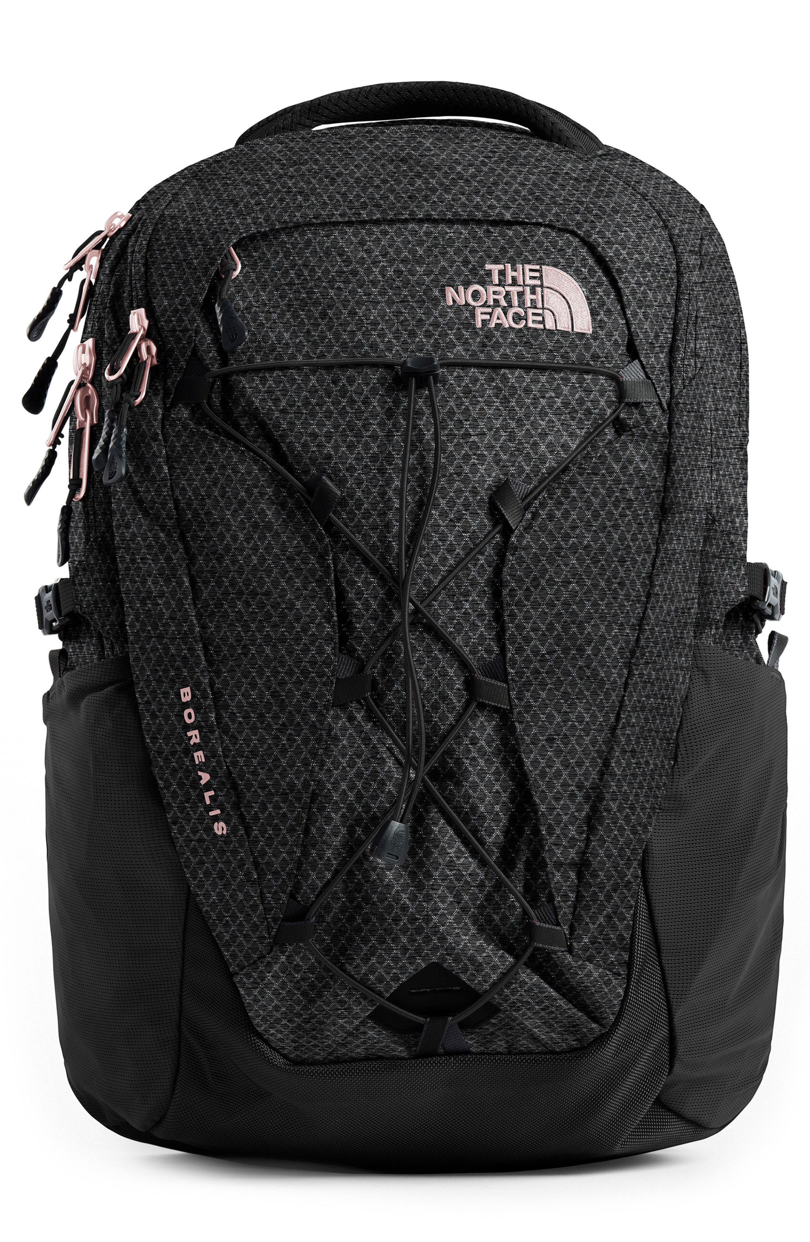 north face burnt coral backpack