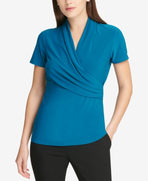 dkny ruched top