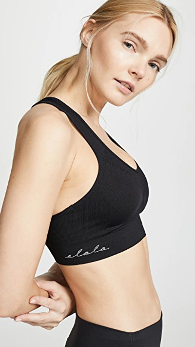 Shop Alala Crusade Bra In Black