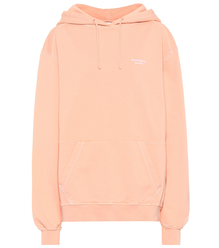 acne peach hoodie
