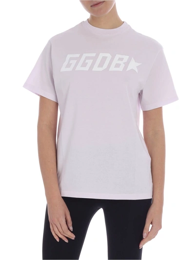 Shop Golden Goose Ggdb T-shirt In Lilac