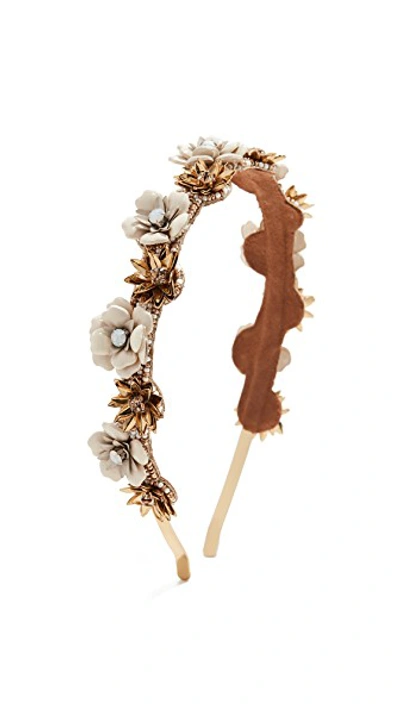 Shop Deepa Gurnani Blessie Headband In Gold