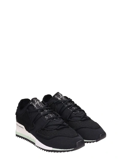 Shop Y-3 Harigane Ii Black Mesh Sneakers