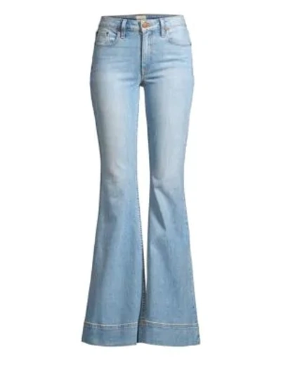 Shop Alice And Olivia Beautiful Mid-rise Bell Bottom Jeans In Runaround