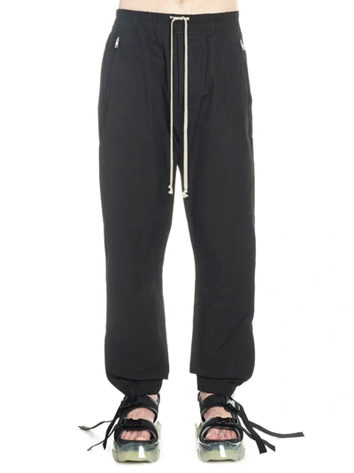 Shop Rick Owens Drowstring Sweatpants In Black