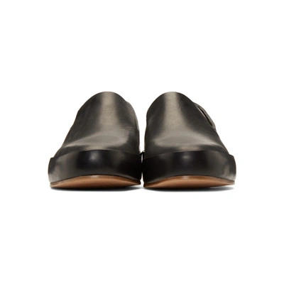 Shop Feit Black Hand Sewn Slippers