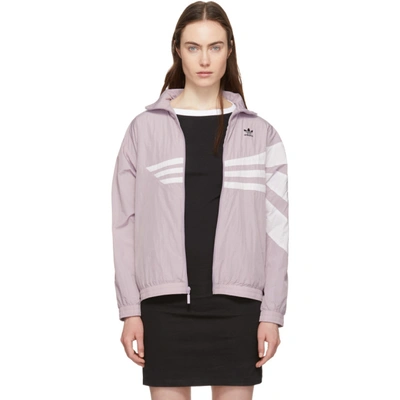 Adidas Originals Purple Bossy 90s Track Jacket In Soft Vision | ModeSens