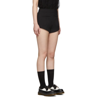 Shop Shushu-tong Shushu/tong Black Mini Shorts In Ba100 Black