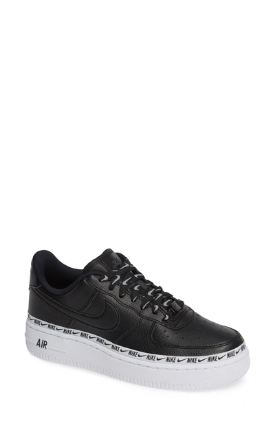 Shop Nike Air Force 1 '07 Se Premium Sneaker In Black/ Black/ White