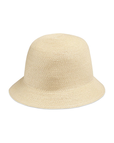 gucci raffia bucket hat