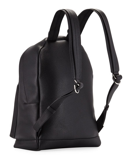 Tom Ford Men's Calf Leather Backpack In Black | ModeSens