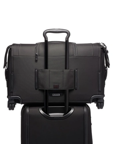 Shop Tumi Alpha 3 Carry-on 4-wheel Garment Bag In Black