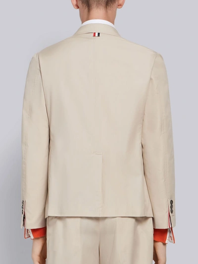 Shop Thom Browne Typewriter Cloth Sack Sport Coat In Neutrals