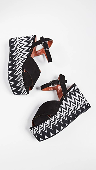 x Missoni Engie Wedge Sandals