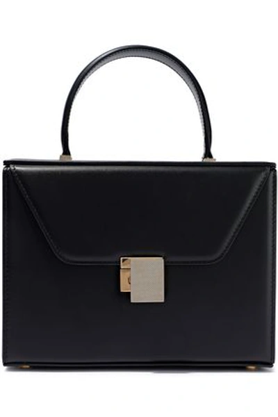 Shop Victoria Beckham Woman Vanity Case Leather Tote Black