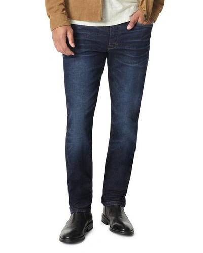 Shop Joe's Jeans Men's Slim-leg Dark-wash Jeans In Blue