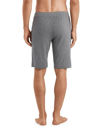 Shop Hanro Men's Casual Shorts In Gray Pattern