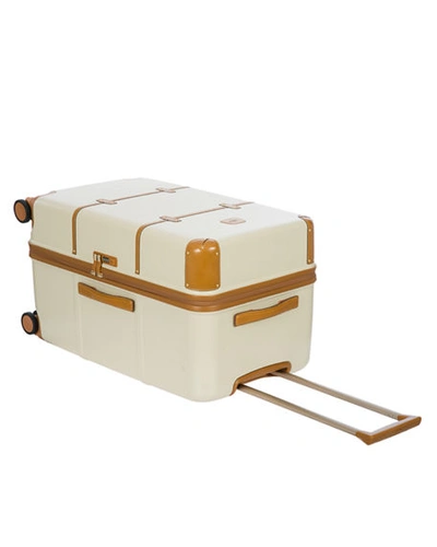 Shop Bric's Bellagio 30" Trunk Spinner Luggage In Cream