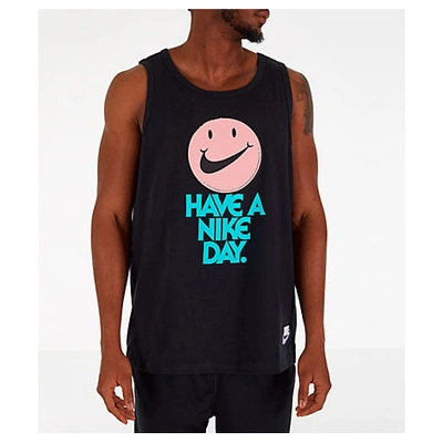 Nike Men's Sportswear Have A Day Tank Top In Black Size X-large Cotton |  ModeSens