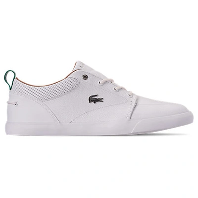 Shop Lacoste Men's Bayliss Casual Shoes In White