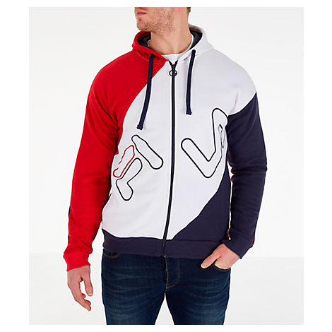 fila men's full zip hoodie jacket