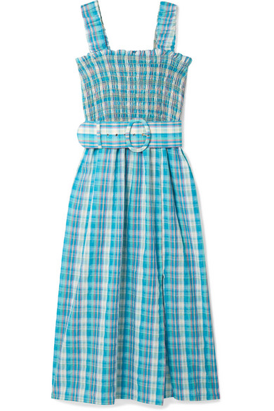 Blue Muslin Dress