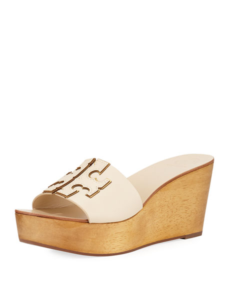 tory burch ines mid heel slide