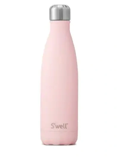 Shop S'well Pink Topaz Reusable Water Bottle/17 Oz. In Rose Pink