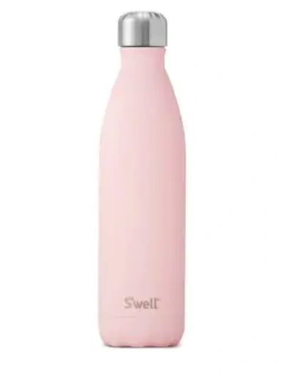 Shop S'well Pink Topaz Reusable Water Bottle/25 Oz. In Rose Pink