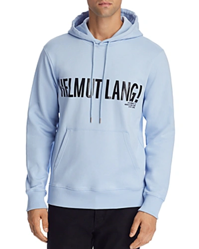 Shop Helmut Lang Logo Exclamation Hoodie In Flag