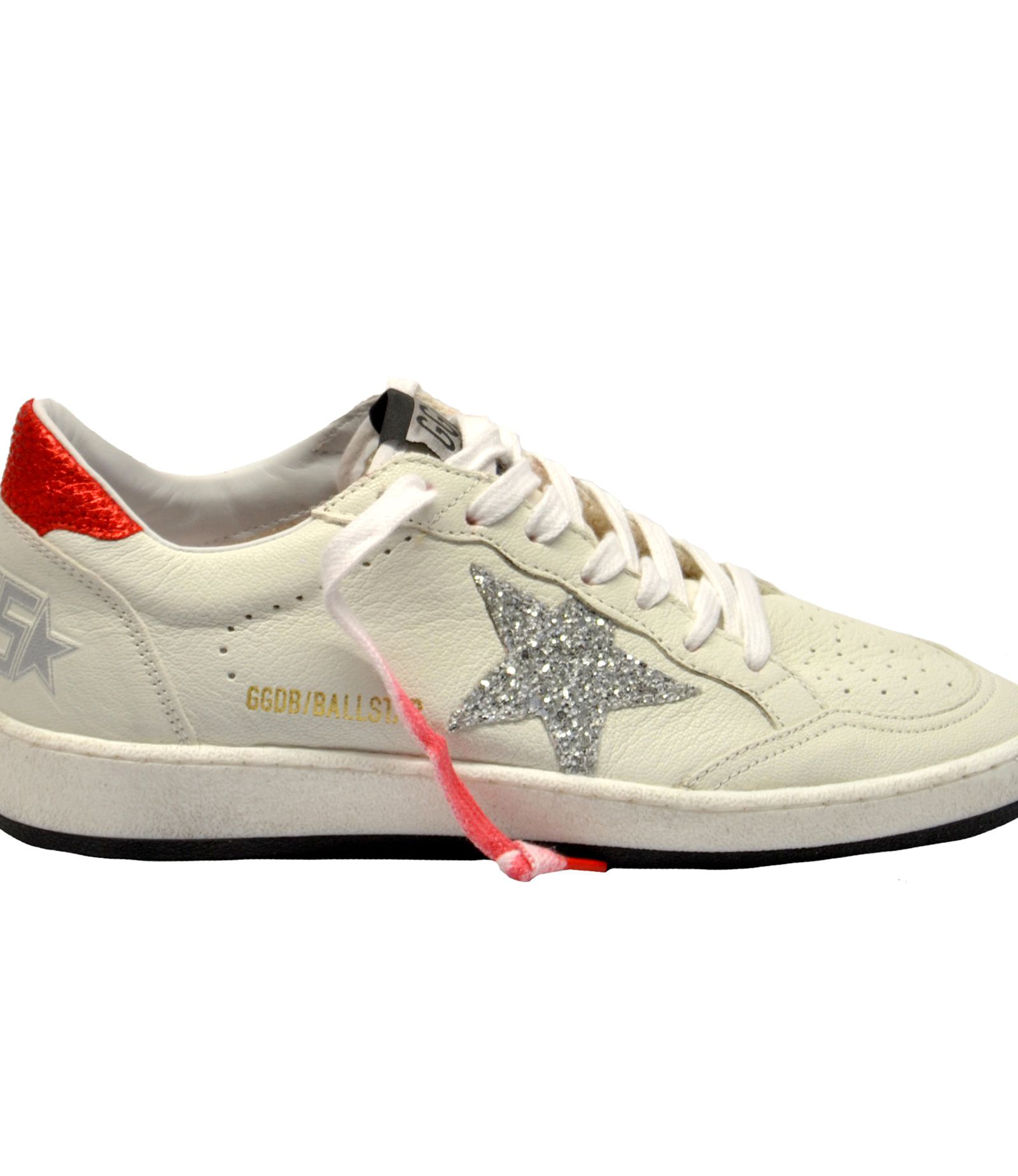 golden goose red glitter star