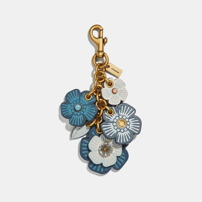 Coach tea rose bag hotsell charm