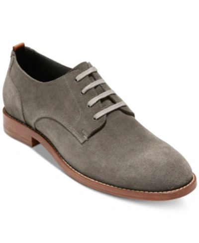 Shop Cole Haan Men's Feathercraft Grand Oxfords Men's Shoes In Magnet Suede