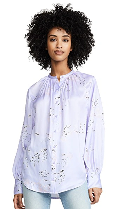 Shop Equipment Causette Blouse In Lavande De Mer Multi