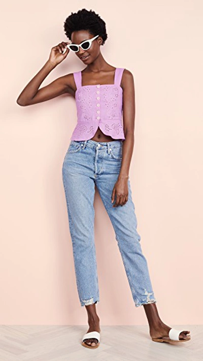 Shop Free People I Want You Babe Tank Top In Electric Bloom