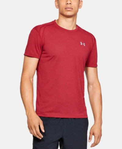 Shop Under Armour Men's Logo T-shirt In Red