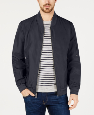 calvin klein men's flight jacket