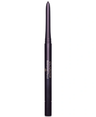 Shop Clarins Waterproof, Highly Pigmented Retractable Eye Pencil In Fig