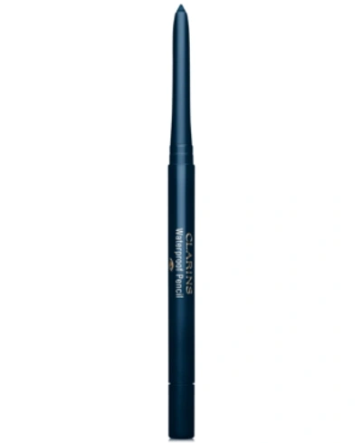 Shop Clarins Waterproof, Highly Pigmented Retractable Eye Pencil In Blue Orchid