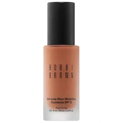 Shop Bobbi Brown Skin Long-wear Weightless Foundation Spf 15 Neutral Walnut (n-090) 1 oz/ 30 ml