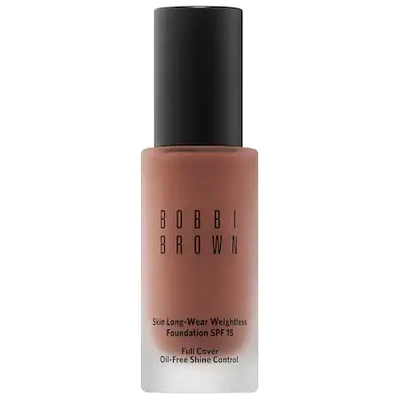 Shop Bobbi Brown Skin Long-wear Weightless Foundation Spf 15 Cool Chestnut (c-106) 1 oz/ 30 ml