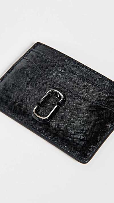 Shop Marc Jacobs Snapshot Card Case In Black