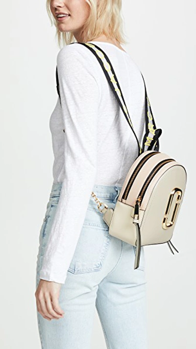 Shop Marc Jacobs Backpack In Dust Multi